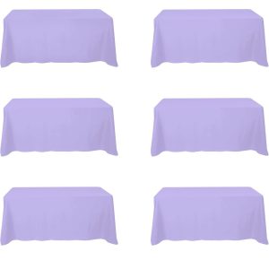 Purple Rectangle Table cloth