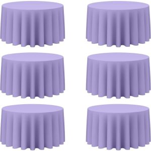 Purple Round Table cloth