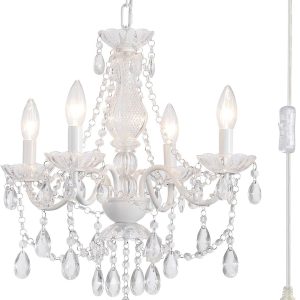 White Crystal Chandelier