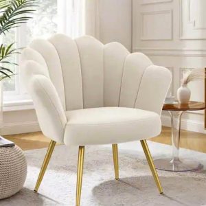 White Fabric Chair